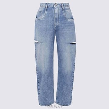 26FW 마르지엘라 코인 슬래쉬 디테일 진 S51LA0051 S30513470 Blue