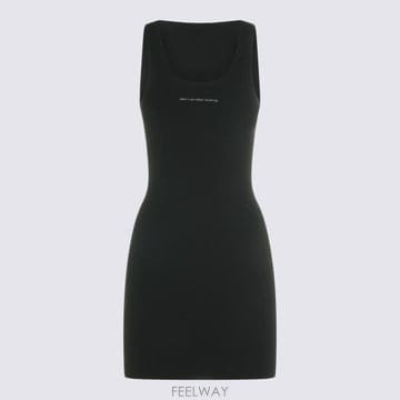 26FW 알렉산더 왕 숏 원피스 1KC3266024 001 Black