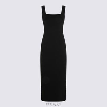 25FW 케이트 미디 원피스 9808429 200 Black