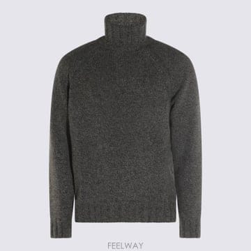 25FW 에르메네질도제냐 터틀넥 UGB30A2 320901 Dark grey