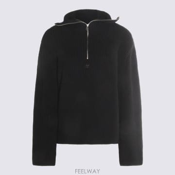 25FW 쿠레쥬 스웨터 325MPU243 TFI00369999 Black