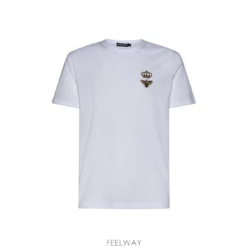 26FW 돌체앤가바나 반팔 티셔츠 G8PV1Z G7WUQW0800 White