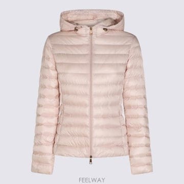 26FW 몽클레어 이겔후드 쇼트 다운 재킷 L20931A00092 597YG529 Pink