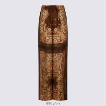 26SS 짐머만 팔라초 팬츠 4021PS261 CAPS CARAMEL PAISLEY