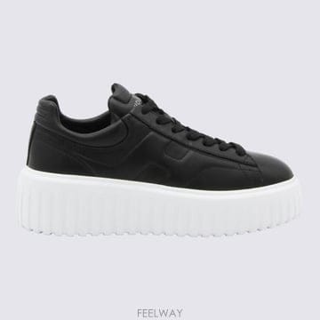 26FW 호간 H 스트라이프 스니커즈 HXW6450FC60 LE9B999 Nero bianco