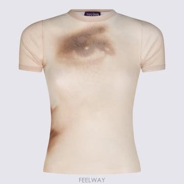 26FW 장 폴 고티에 긴팔 티셔츠 2604WTO563 M032P68 Beige