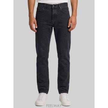 26 F/W 생로랑 브리스톨 블랙 릴렉스 테이퍼드 레그 진 A001N B0022281978