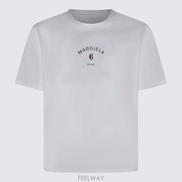 26SS MM6 메종마르지엘라 반팔 티셔츠 SH2GC0038 M20048101 White