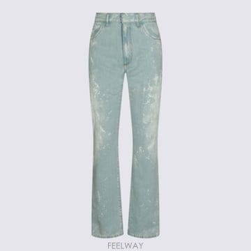 26SS MM6 메종마르지엘라 데님 팬츠 S62LB0216 M30055966 LIGHT BLUE
