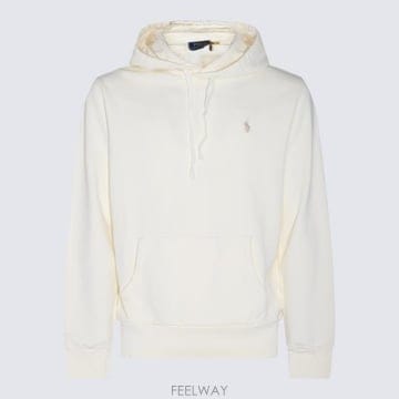 26SS 폴로 랄프로렌 후드 티셔츠 710916690003 CLUBHOUSE CREAM