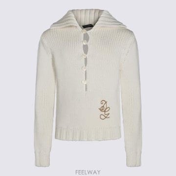 26FW 돌체앤가바나 스웨터 GXW91Z JGMLOW4335 Panna