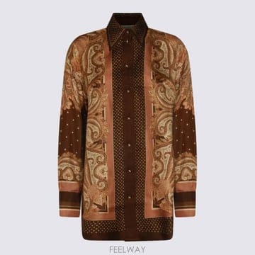 Zimmermann 26SS ���Ӹ� ����콺 9999TS261 CAPS CARAMEL PAISLEY26SS ���Ӹ� ����콺 9999TS261 CAPS CARAMEL PAISLEY