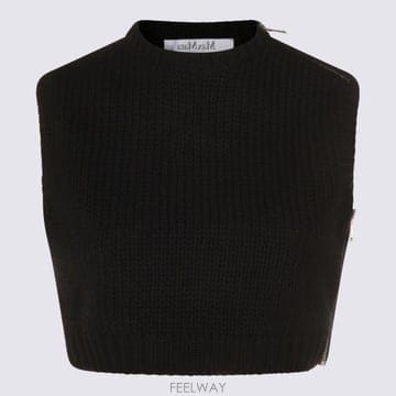 26SS 막스마라 민소매 티셔츠 2611361483600 001 Nero