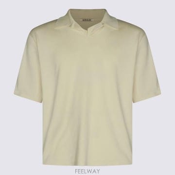26SS 오라리 폴로 티셔츠 A26SP02SJ IVORY