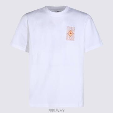 26FW 카사블랑카 반팔 티셔츠 MAW26JTS001 14 White