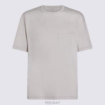 26SS 르메르 박시 숏슬리브 저지 티셔츠 TS0010 LJ1010WH007 PEARL