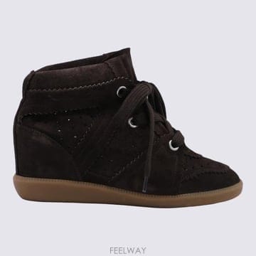 26FW 이자벨마랑 BOBBY 바비 스니커즈 23PBK0011FA A1E20S50CL CHOCOLATE