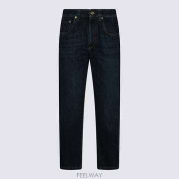 26FW 브루넬로 쿠치넬리 데님 팬츠 MP095P5847 C9370 Blue