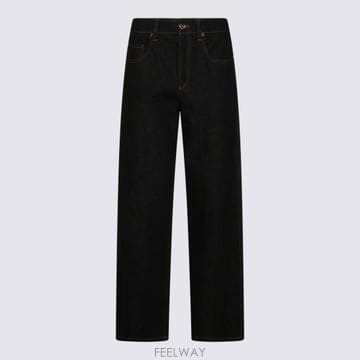 26FW 브루넬로 쿠치넬리 데님 팬츠 MP134P4021 C002 Black