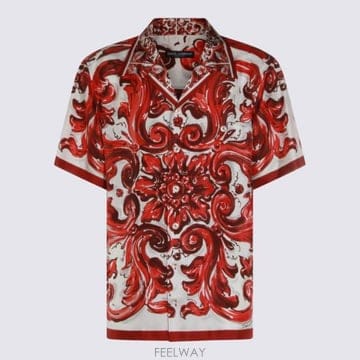 Dolce&Gabbana 26FW ��ü�ذ��ٳ� ���� ���� G5JH9T HI133ID5DQ RED WHITE26FW ��ü�ذ��ٳ� ���� ���� G5JH9T HI133ID5DQ RED WHIT