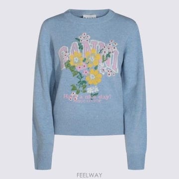 GANNI 26FW ���� ������ A1150059 ZXF BLUE BONNET26FW ���� ������ A1150059 ZXF BLUE BONNET