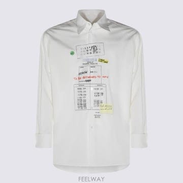 MM6 26SS MM6 �������������� ��ư ���ø� ���� S52DL0237 M35480101 White26SS MM6 �������������� ��ư ���ø� ���� S52DL0237 M35