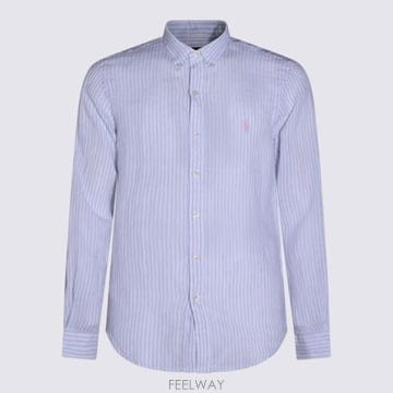 Ralph Lauren 26SS ���� �����η� ���� ���� 710B15647002 7188A WHITE BLUE26SS ���� �����η� ���� ���� 710B15647002 7188A WHITE 