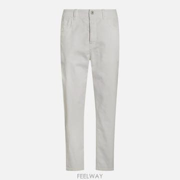 26SS 브루넬로 쿠치넬리 스트레이트 팬츠 MB057P5319 C600 BIANCO NATURALE