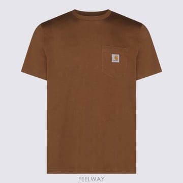 Carhartt 26FW Į��Ʈ WIP �������� ���� Ƽ���� I030434 3TGXX WIP H BROWN26FW Į��Ʈ WIP �������� ���� Ƽ���� I030434 3TGXX WIP