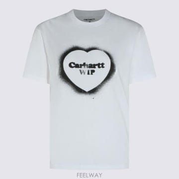 Carhartt 26FW Į��Ʈ WIP ���� Ƽ���� I036907 02XX White26FW Į��Ʈ WIP ���� Ƽ���� I036907 02XX White