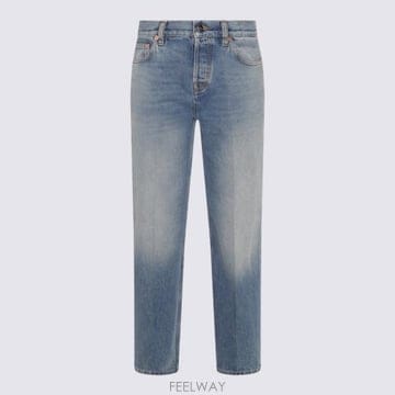 25FW 구찌 스트레이트 핏 데님 팬츠 812233 XDC7S4009 Blue