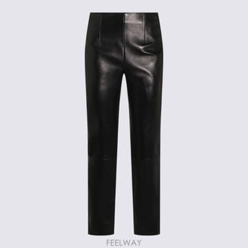 26FW 케이트 가죽 팬츠 32151012 200 Black