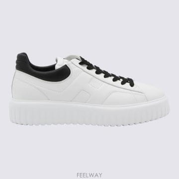Hogan 26FW ȣ�� H ��Ʈ������ ����Ŀ�� HXW6450FC60 LE90001 Bianco nero26FW ȣ�� H ��Ʈ������ ����Ŀ�� HXW6450FC60 LE90001 Bi