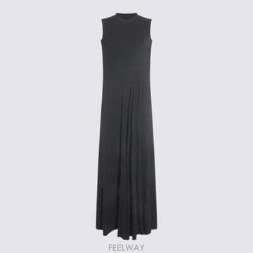 25FW 발렌시아가 롱 원피스 837118 TEV111000 Light Grey