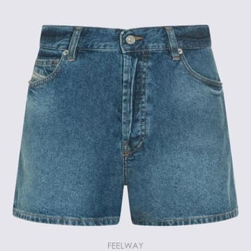 26SS 디젤 데님 숏팬츠 A22266 0ADBW01 Blue