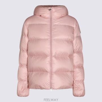 26FW 몽클레어 펠리굴레 후드 쇼트 다운 자켓 L20931A00110 599S051B Pink