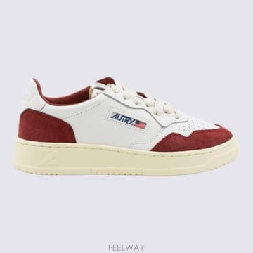 AUTRY 26FW ��Ʈ�� �޴޸���Ʈ �ο� ���� ����Ŀ�� AULW FT20 SOFLEA SUE WHT BORGOGNA26FW ��Ʈ�� �޴޸���Ʈ �ο� ���� ����Ŀ�� AULW FT20 SO