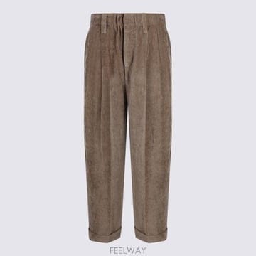26FW 브루넬로 쿠치넬리 스트레이트 팬츠 MP547P9274 C3368 CAPPUCCINO