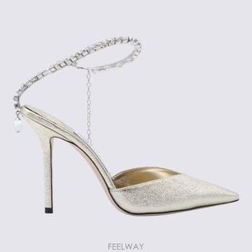 Jimmy Choo 26FW ������ �� ������ SAEDA100 DQM0C8510 PLATINUM CRYSTAL26FW ������ �� ������ SAEDA100 DQM0C8510 PLATINUM CRYS