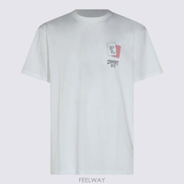 26FW 칼하트 WIP 반팔 티셔츠 I036895 02XX White