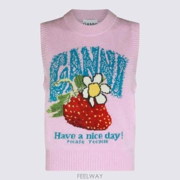 GANNI 26FW ���� ������ A1180011 868 CHALK PINK26FW ���� ������ A1180011 868 CHALK PINK