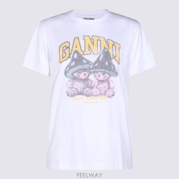 GANNI 26FW ���� ���� Ƽ���� A1050311 151 Bright White26FW ���� ���� Ƽ���� A1050311 151 Bright White