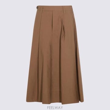 26SS 브루넬로 쿠치넬리 롱 스커트 M0F79G3951 C9266 DUNA