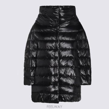 26FW 에르노 아민타 케이프 PI0043DIC 12017Z9300 Nero