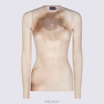 Jean Paul Gaultier 26FW �� �� ��Ƽ�� ���� Ƽ���� 2604WTO561 M032P68 Beige26FW �� �� ��Ƽ�� ���� Ƽ���� 2604WTO561 M032P68 Beige