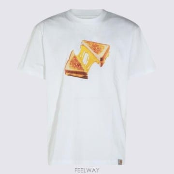 Carhartt 26FW Į��Ʈ WIP ���� Ƽ���� I036882 02XX White26FW Į��Ʈ WIP ���� Ƽ���� I036882 02XX White
