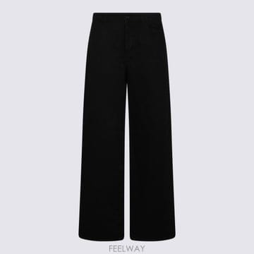 26SS 더로우 데님 팬츠 6525 W3654BLK Black