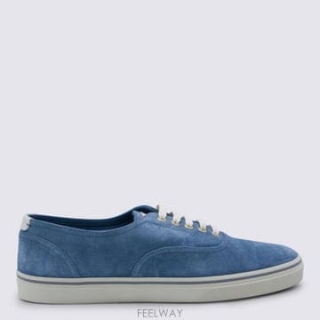 26SS 브루넬로 쿠치넬리 리버스 카프스킨 스니커즈 MZUPIGZ334 CNB57 Denim