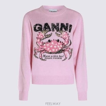 GANNI 26FW ���� ������ A1150008 868 CHALK PINK26FW ���� ������ A1150008 868 CHALK PINK