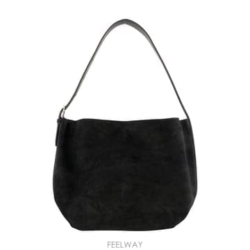 26 F/W 토템 미디엄 벨트 쇼퍼 백 TOTEME 레더 블랙 264 B0732274782
